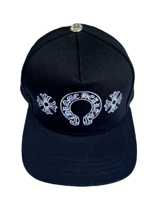 楽天市場】CHROME HEARTSクロムハーツ5 PANEL CH+ HORSESHOE CAP black 