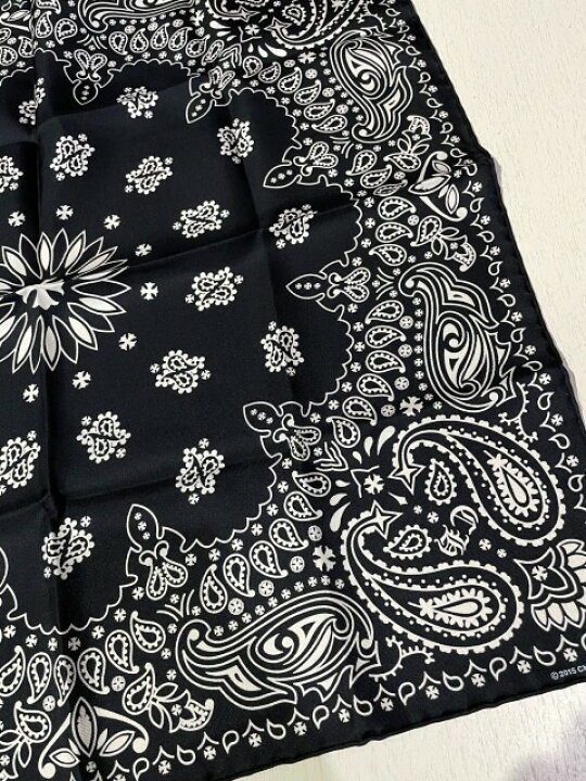 楽天市場】CHROME HEARTSクロムハーツシルクバンダナ black : AMERICAN  