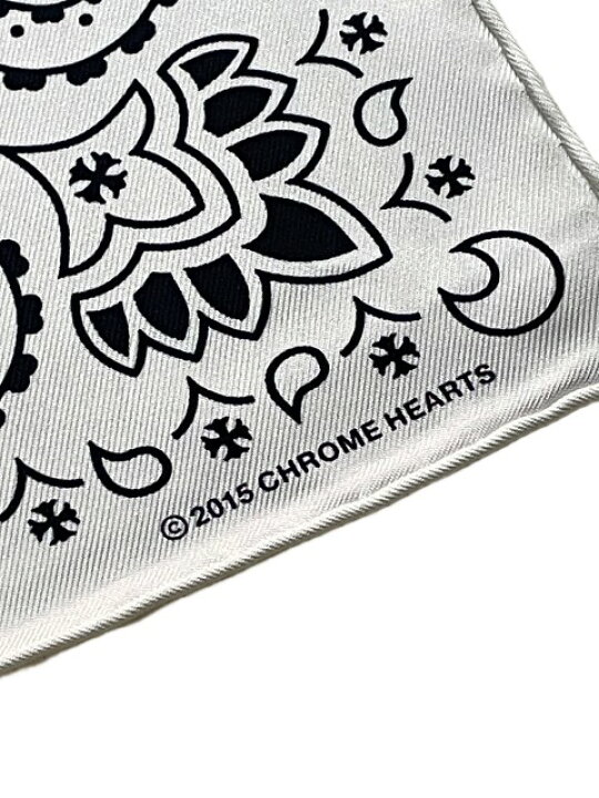 楽天市場】CHROME HEARTSクロムハーツシルクバンダナ white : AMERICAN  