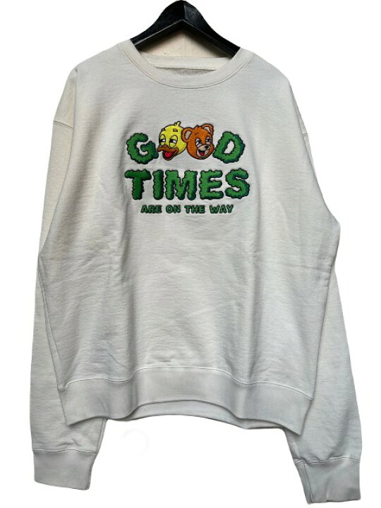 楽天市場】DOM REBEL/ドムレーベルGOOD SWEATSHIRT 刺繍モデル ivory 