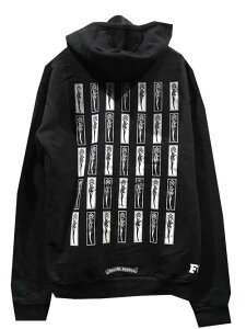 XL�T�C�Y�@CHROME HEARTS�N�����n�[�cFOTI�W�b�v�p�[�J�[�S�ʃv�����gblack
