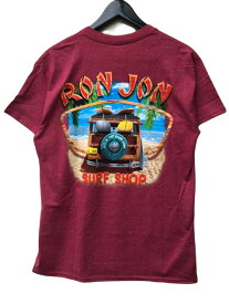 RON JONロンジョンSLOW LANE Tシャツ　maroon