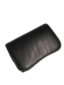 Y'2LEATHERワイツーレザーHORSE HIDE NAME CARD HOLDER エコホースblack