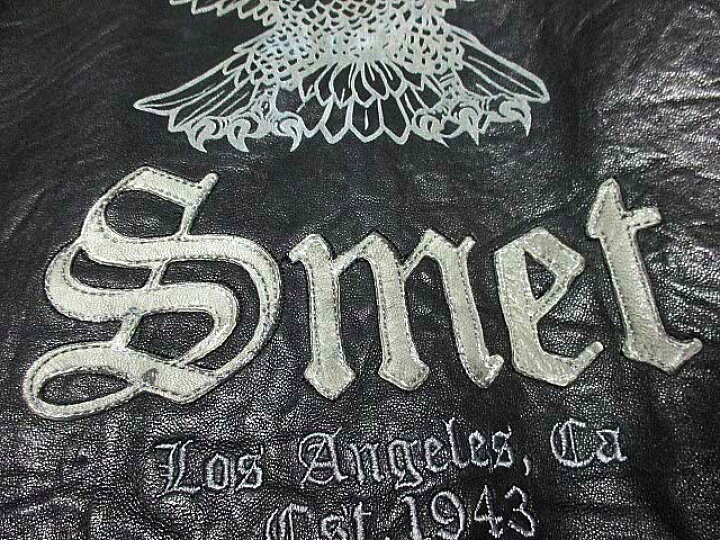 楽天市場】SMET / スメット RIDERS LEATHER JACKET ライダースレザー 