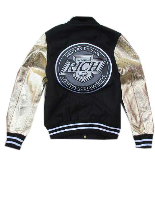 楽天市場】SサイズのみJOY RICH/ジョイリッチLA RICH TEAM スタジャン 