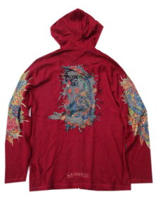 AG / JV~A jbg ZIP KNIT CASIMER -KABUKI- G[AhW[ [Cherry]