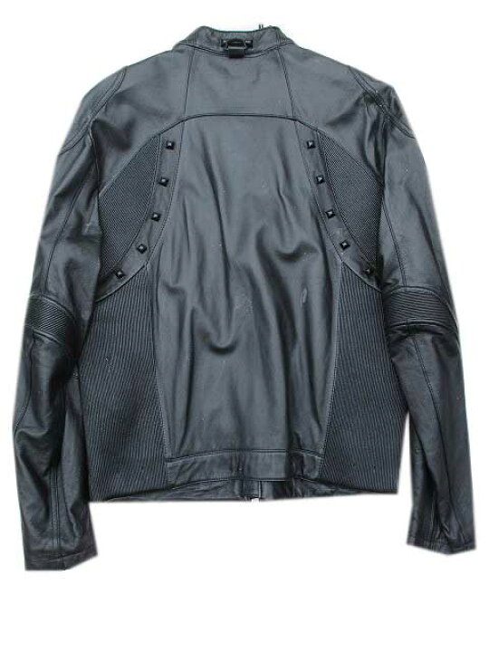 楽天市場】AFFLICTION/アフリクションスタッズレザージャケットblack 