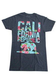 BOWERY SUPPLY CO�o�����[Cali Republic Floral T�V���c�@heather grey