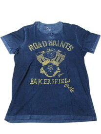 HOWE/ハウ　T シャツ　ROAD SAINTS navy