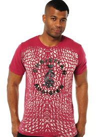 CHRISTIAN AUDIGIER / クリスチャンオードジェー　Tシャツ　Animal Nature Rhinestone Tee