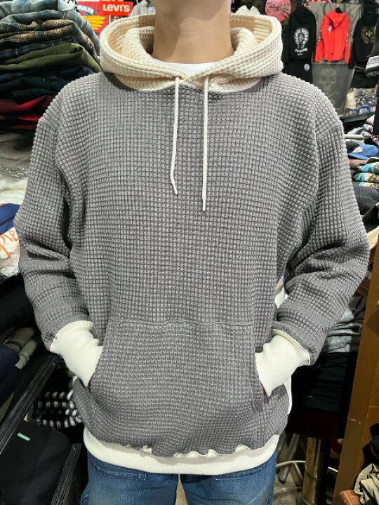 楽天市場】JACKSON MATISSEジャクソンマティス2TONE ワッフルパーカー 