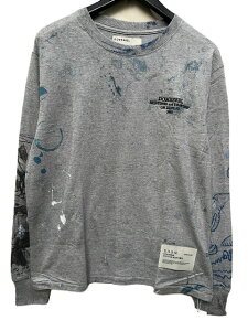 DOM REBEL/�h�����[�x��CRUSHED LONG SLEEVE T-SHIRT grey