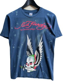 ED HARDY/エドハーディーDSTSKLWN NAVY Tシャツ