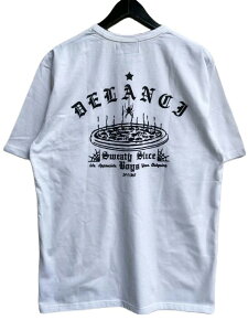 DELANCI�f�����V�[SWEATY SLICE BOYS T�V���c�@white