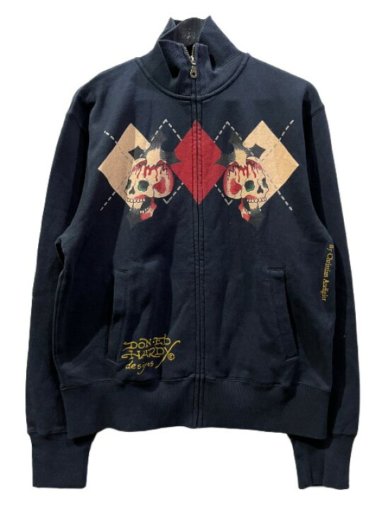 楽天市場】ED HARDY / SKULL SWEAT TRACK JACKET black エドハーディー 