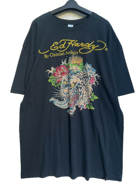 楽天市場】ED HARDY/エドハーディー ラインストーンTEE WHITE TIGER 