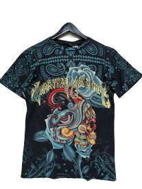 【クリスチャンオードジェー　】CHRISTIAN AUDIGIER ラインストーン S/S TEE ［BLACK］半袖　Tシャツ　送料無料