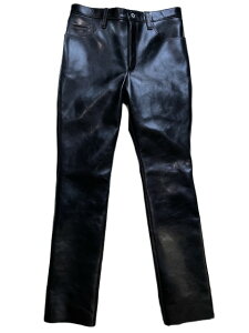 Y'2LEATHER���C�c�[���U�[ANILIN STEER �X�g���[�g�p���c�@�v�p���@black(tea core) LSP-06