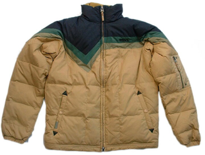 楽天市場】55DSL ダウンジャケット JACQUES [マスタード×Navy/D735 