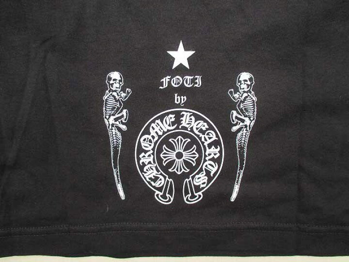 楽天市場】SMサイズ CHROME HEARTSクロムハーツFOTI TシャツA black 