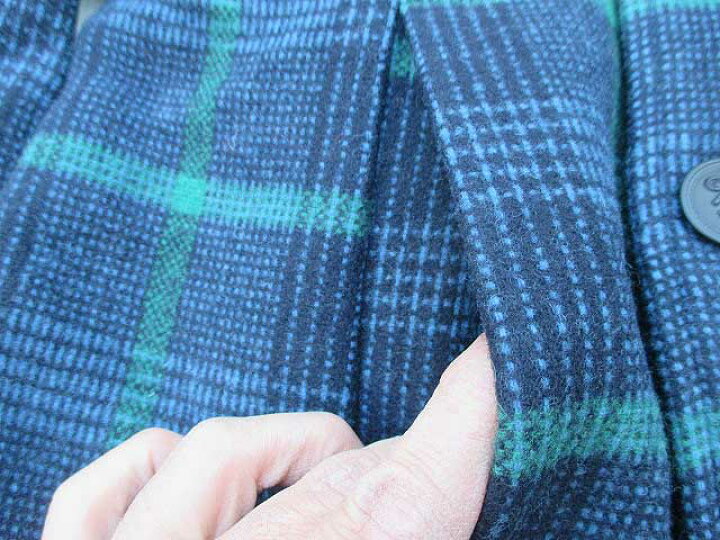 楽天市場】INFLUENCEインフルエンスチェックPコートnavy/green 