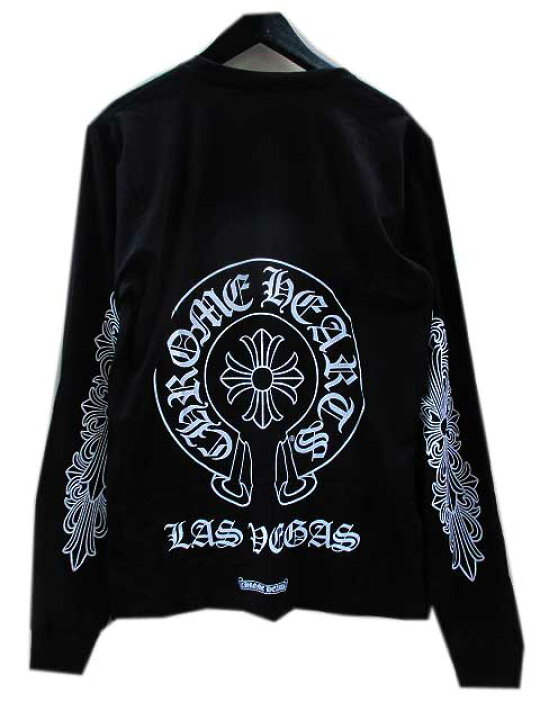 楽天市場】再入荷CHROME HEARTSクロムハーツラスベガス限定ロンTblack 
