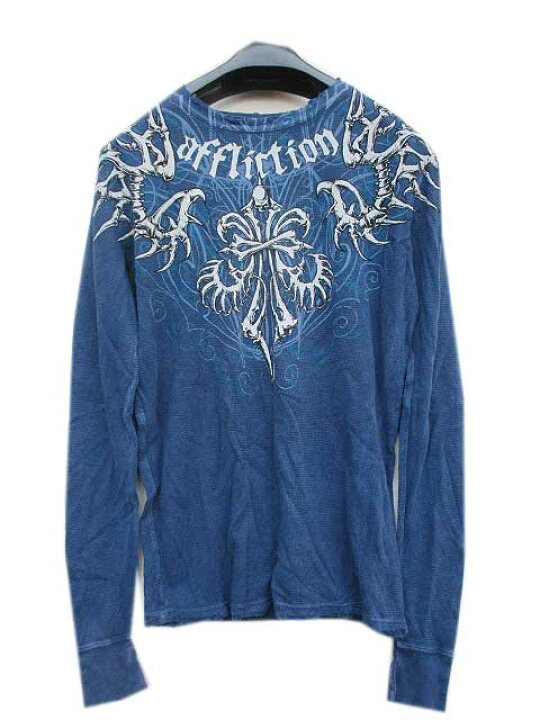 楽天市場】AFFLICIONアフリクションロンT blue : AMERICAN DREAM