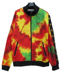 Guess x J BalvinゲスジェイヴァルビンLS VIBRAS TIEDYE PRINT TRK JKT