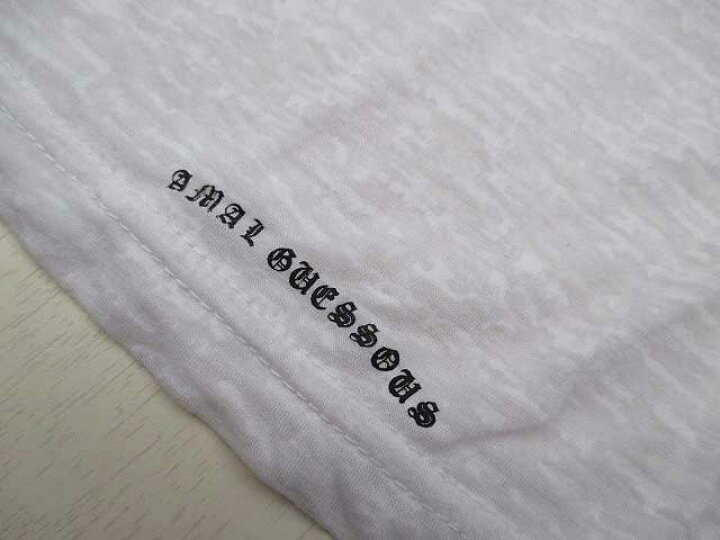 楽天市場】A&Gエーアンドジーバーンアウト加工Tシャツ white wash 