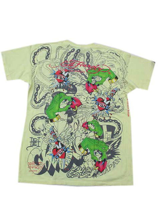 楽天市場】ED HARDY 【BIG SIZE Lサイズ / パンサー yellow】ライン  
