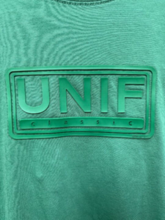 楽天市場】UNIFユニフ ロゴTシャツ green : AMERICAN DREAM