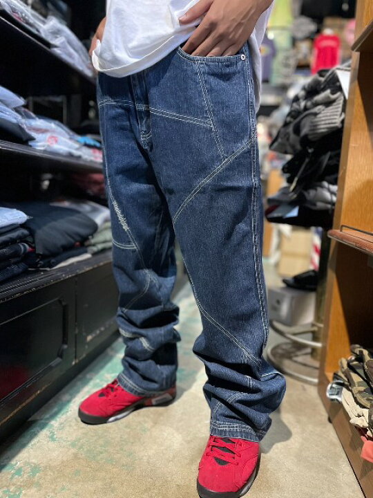 楽天市場】PHAT FARMファットファームルーズフィットデニム blue 