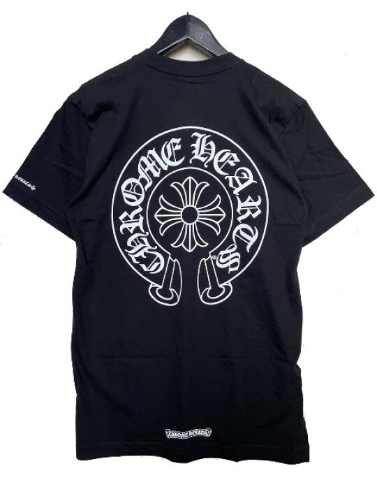 楽天市場】再入荷CHROME HEARTSクロムハーツホースシューTシャツblack  