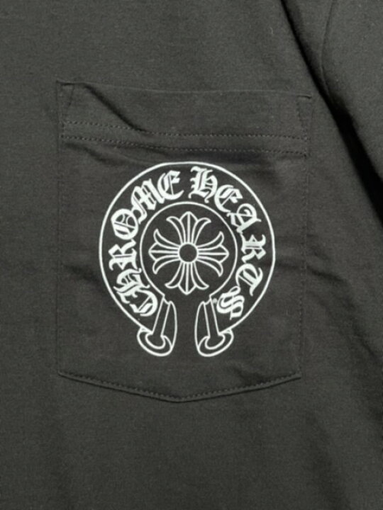 楽天市場】再入荷CHROME HEARTSクロムハーツホースシューTシャツblack 