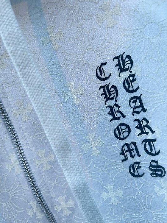 楽天市場】CHROME HEARTSクロムハーツCH+モノグラムプリントジップ 