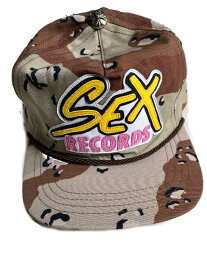 CHROME HEARTS クロムハーツ Matty Boy Sex Records 5 Panel Hat Camo帽子 CAP