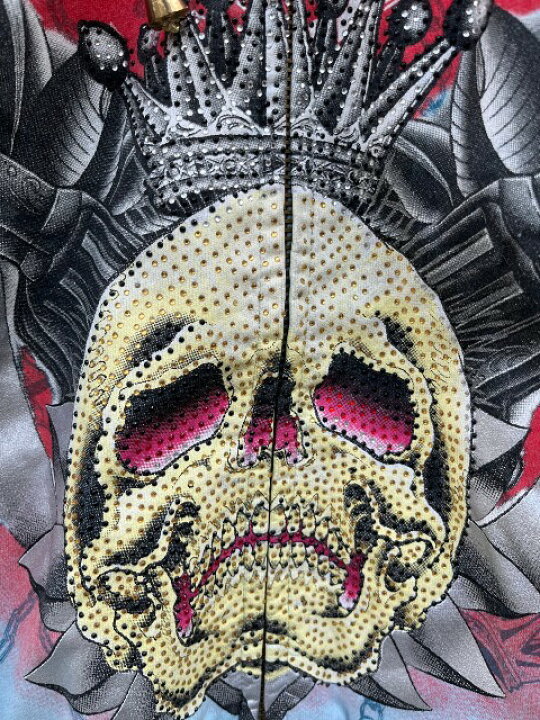 楽天市場】CHRISTIAN AUDIGIERラインストーンZIP UP HOOD クリスチャン 