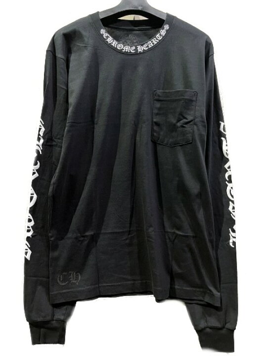 楽天市場】CHROME HEATRSクロムハーツネックロゴロングスリーブTシャツ 
