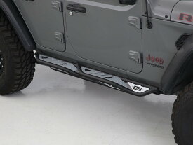 Smittybilt スミティビルトジープ JEEP JL 新型ラングラーApollo Rock Sliders with Stepsアポロ ロックスライダー ステップ4ドア用　送料無料