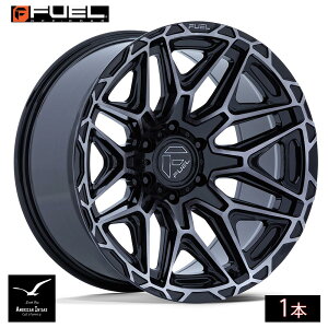 Fuel Off Road �t���[�G���I�t���[�h �z�C�[�� FC885 INJECTOR | GLOSS BLACK MACHINED FACE W/ DARK TINT ( 4�{ )