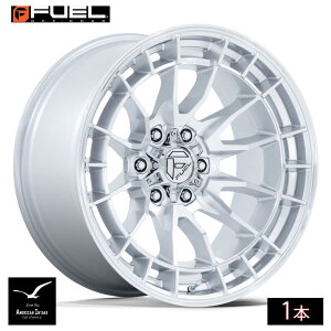 Fuel Off Road �t���[�G���I�t���[�h �z�C�[�� FC888 REVOLT | HYPER SILVER W/ MACHINED FACE ( 1�{ )