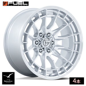 Fuel Off Road �t���[�G���I�t���[�h �z�C�[�� FC888 REVOLT | HYPER SILVER W/ MACHINED FACE ( 4 �{ )