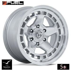 Fuel Off Road �t���[�G���I�t���[�h �z�C�[�� FC894 CORE | HYPER SILVER W/ MACHINED FACE ( 5�{ )