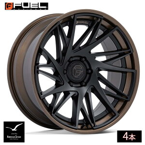 Fuel Off Road �t���[�G���I�t���[�h �z�C�[�� FC405 DYNAMO | MATTE BLACK W/ G-BRONZE LIP ( 4�{ )