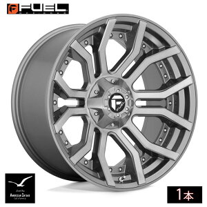 Fuel Off Road t[GIt[h zC[ D713 RAGE PLATINUM | BRUSHED GUN METAL TINTED CLEAR ( 1{ )