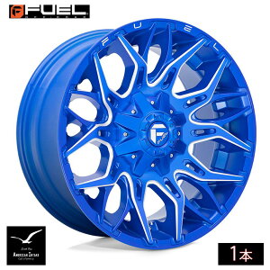 Fuel Off Road t[GIt[h zC[ D770 TWITCH | ANODIZED BLUE MILLED ( 1{ )