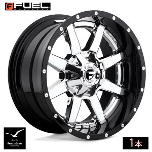 Fuel Off Road t[GIt[h zC[ D260 MAVERICK | CHROME PLATED GLOSS BLACK LIP ( 1{ )