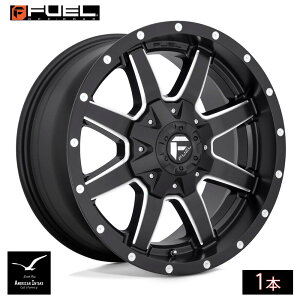 Fuel Off Road フューエルオフロード ホイール D538 MAVERICK | MATTE BLACK MILLED - 22?24インチ ( 1本 )