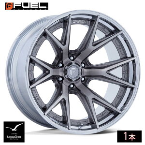 Fuel Off Road �t���[�G���I�t���[�h �z�C�[�� FC402 CATALYST | PLATINUM W/ CHROME LIP ( 1�{ )