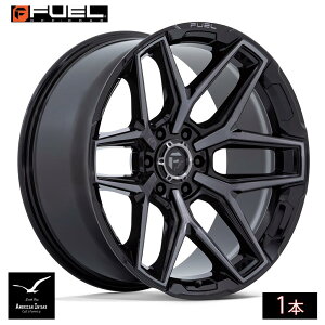 Fuel Off Road �t���[�G���I�t���[�h �z�C�[�� FLUX | GLOSS BLACK BRUSH FC GRAY DDT ( 1�{ )